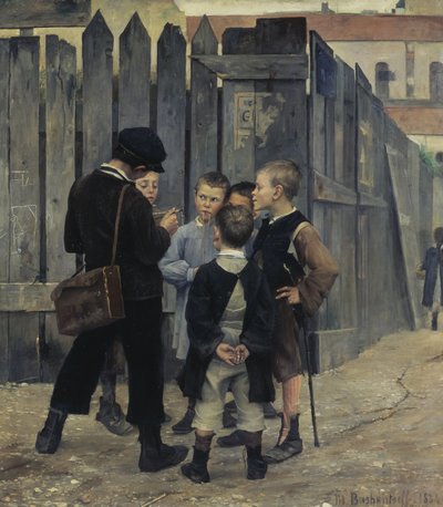 A Meeting by Marie Bashkirtseff